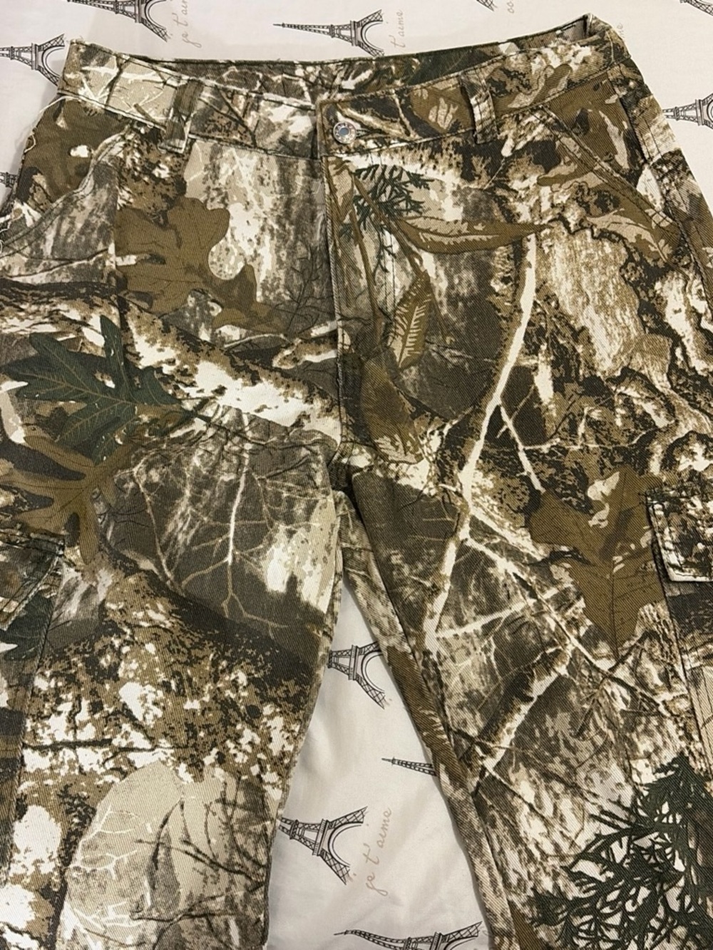 womens camo cargo jeans